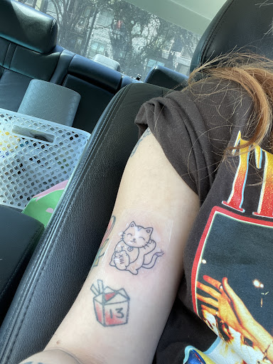 Explore cool neck tattoo ideas, creative tattoo ideas in Dallas, available at Inkling Tattoo Studios