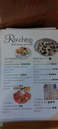 Ristorante Pizzeria Rocchino à Massa menu