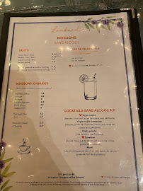 Restaurant italien Lombardi à Paris - menu / carte