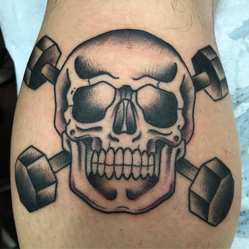 Explore balloon tattoo ideas, creative tattoo ideas in Glendale, available at Old West Tattoo