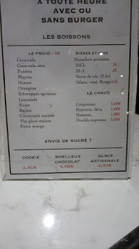 King Marcel Dijon à Dijon menu