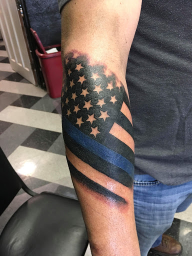 Explore mom name tattoo ideas for guys, creative tattoo ideas in Kearney, available at Bread N Butter Tattoo