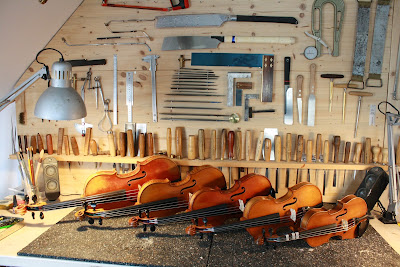 Julien Comte Atelier du Quatuor, Luthier à Fougères