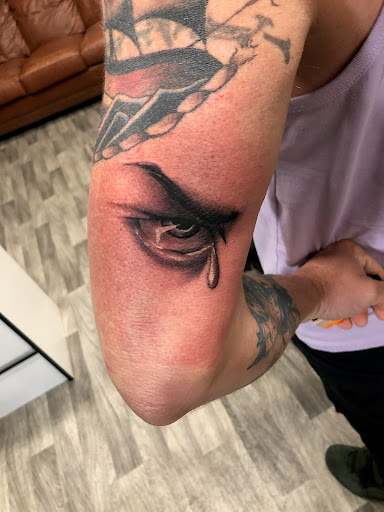 Explore tanjiro tattoo ideas, creative tattoo ideas in Phoenix, available at 7th St Tattoo