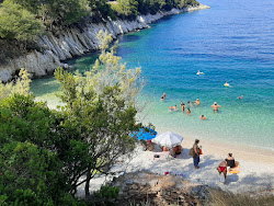 Kourvoulia beach'in fotoğrafı vahşi alan