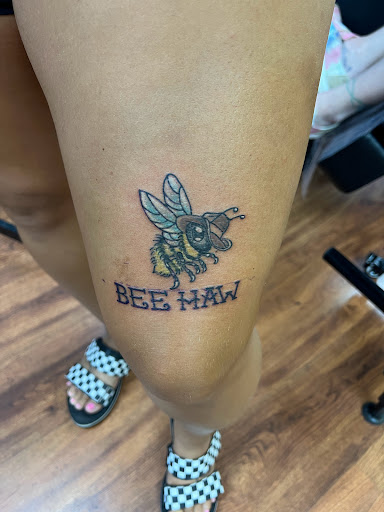 Explore mason jar tattoo ideas, creative tattoo ideas in Cocoa, available at Rorschach Tattoo Shop and Piercing Studio