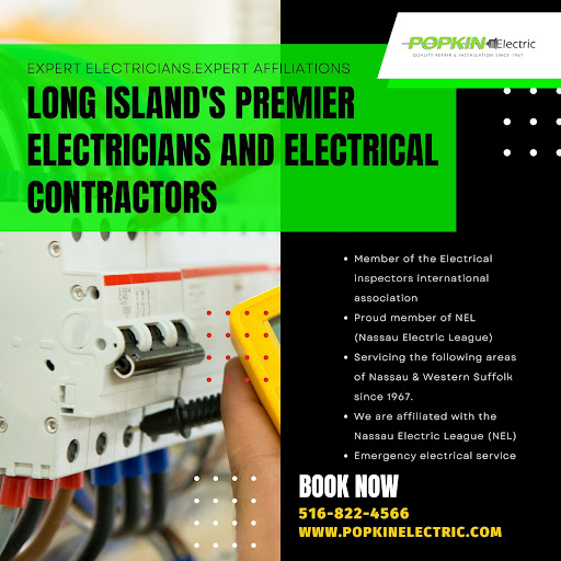 Electrician «Popkin & Son Electric Services Inc», reviews and photos, 87 Engineers Dr, Hicksville, NY 11801, USA