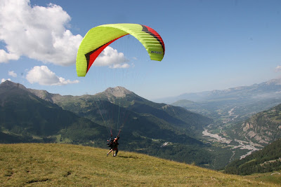 champsaur parapente à Ancelle