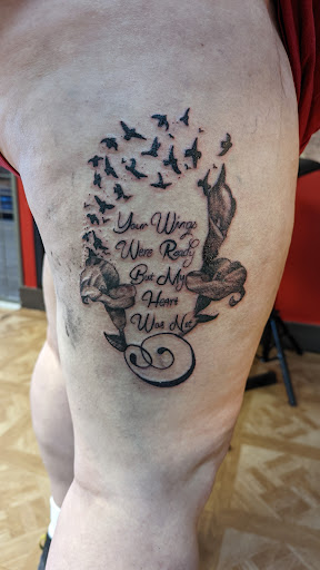 Find tattoo ideas for mother for your next unique tattoo in Meadville at Mad Mikes