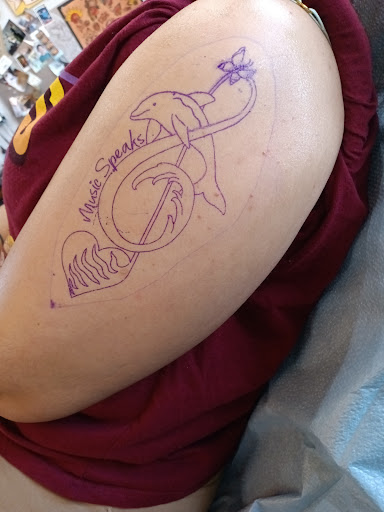 Explore berserk tattoo ideas, creative tattoo ideas in Kansas City, available at Golden Stag Tattoo and Gallery