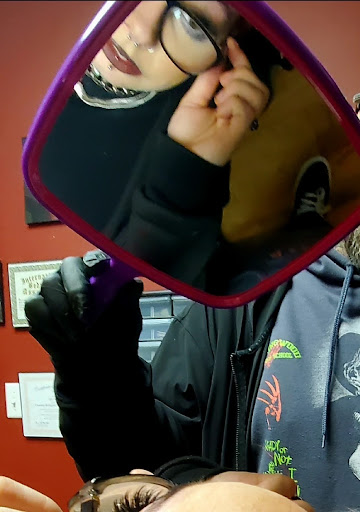 Explore tattoo skull sleeve ideas, creative tattoo ideas in Valparaiso, available at Elysium Studios