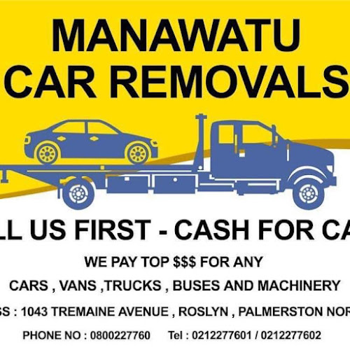 Manawatu Car Removal & Auto Parts - Palmerston North