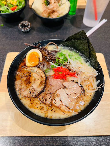 Black garlic Tonkatsu ramen