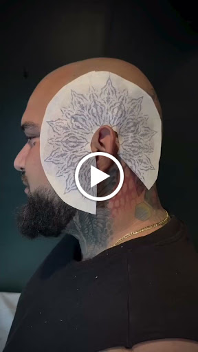 Explore party tattoo ideas, creative tattoo ideas in Kissimmee, available at Fallen Sparrow Tattoo Co