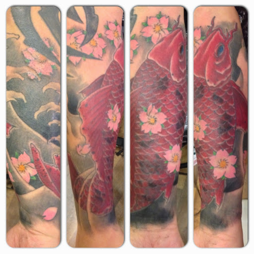 Explore male side tattoo ideas, creative tattoo ideas in Ithaca, available at Artistic Point Tattoo Company