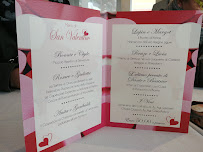 Menu / carte de Just Peruzzi à Bogliasco