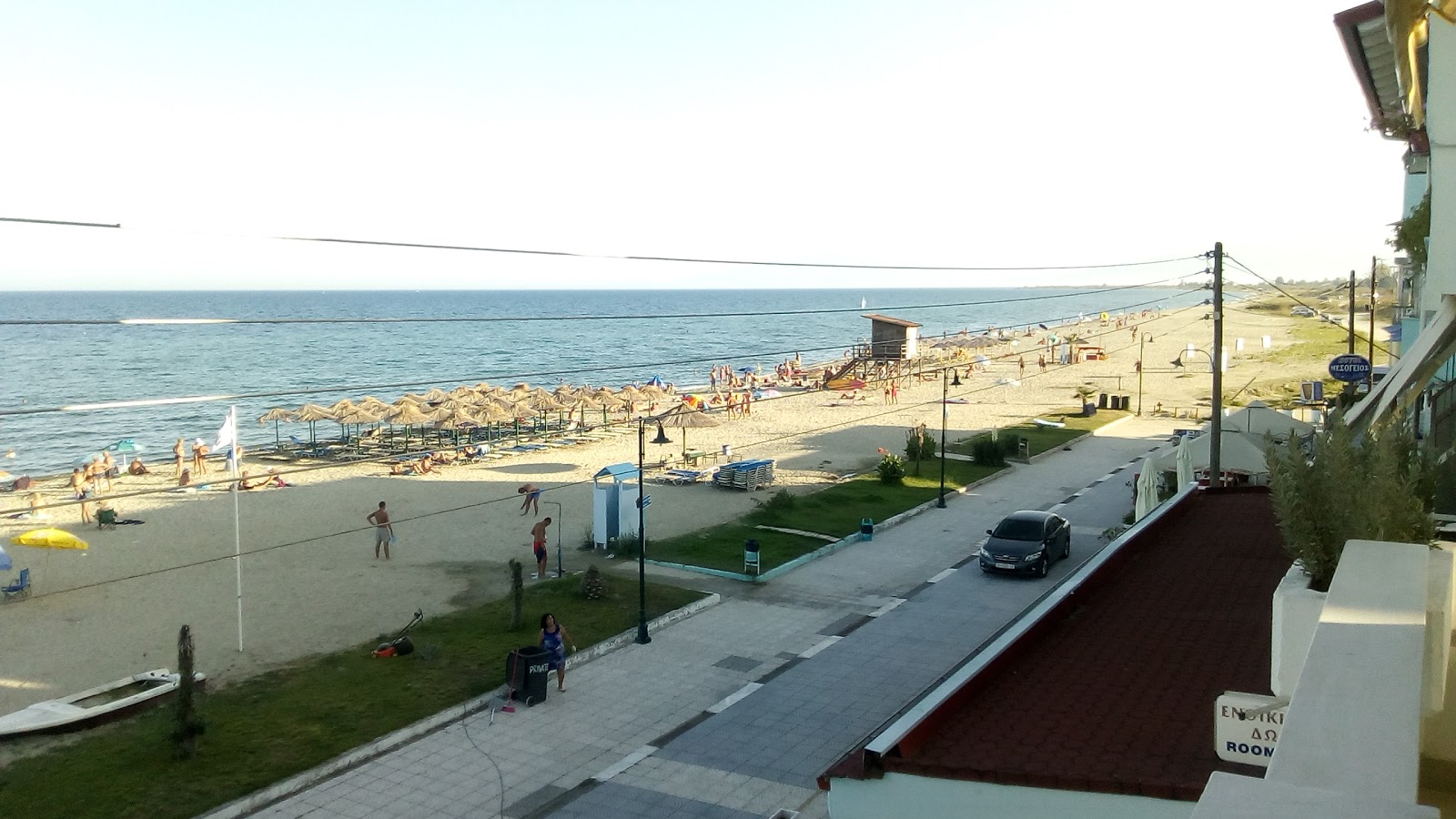 Foto di Olympiaki Akti beach e l'insediamento