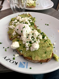 Avocado toast du Restaurant servant le petit-déjeuner Kozy Bosquet à Paris - n°7