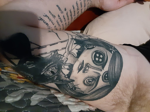 Explore brother memorial tattoo ideas, creative tattoo ideas in Gallatin, available at Grimoire Ink