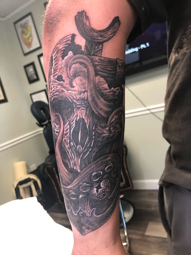 Explore san diego tattoo ideas, creative tattoo ideas in Englewood, available at Point of Entry Tattoo