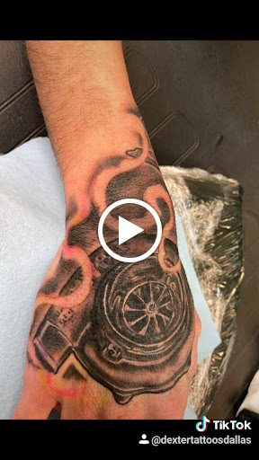 Explore water lily tattoo ideas, creative tattoo ideas in Mckinney, available at Borrowed Time Fine Art Gallery Tattoo Shop