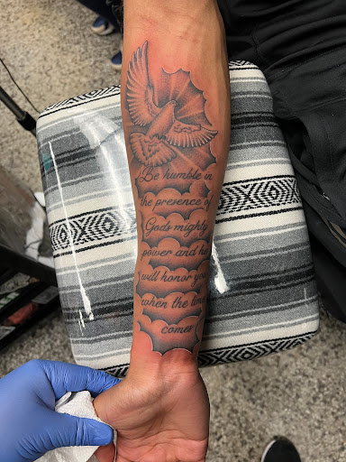 Explore women's collar bone tattoo ideas, creative tattoo ideas in Sanford, available at Luv Ink