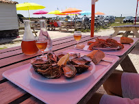 Plats et boissons du Restaurant de fruits de mer Gillardeau - la cabanajam à Saint-Martin-de-Ré - n°16