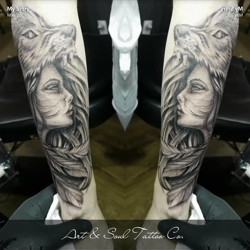 Explore badass tattoo ideas drawings, creative tattoo ideas in Mchenry, available at Art and Soul Tattoo Company