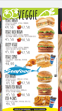 Menu du Halal food (Near Piazza Navona). à Rome