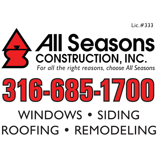 Siding Contractor «All Seasons Construction, Inc.», reviews and photos, 916 S Governeour Rd, Wichita, KS 67207, USA