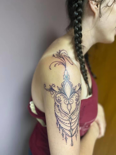 Explore fire tattoos ideas, creative tattoo ideas in Kenosha, available at Kenosha Tattoo Company