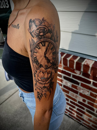 Explore schizophrenia tattoo ideas, creative tattoo ideas in Wallace, available at Artistic Abyss Tattoo Collective