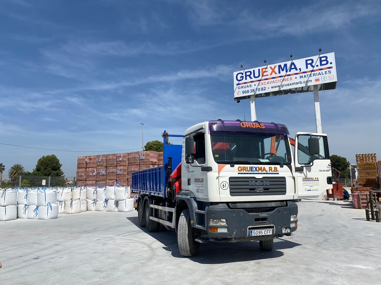 Gruexma - Grúas, Excavaciones y Materiales.