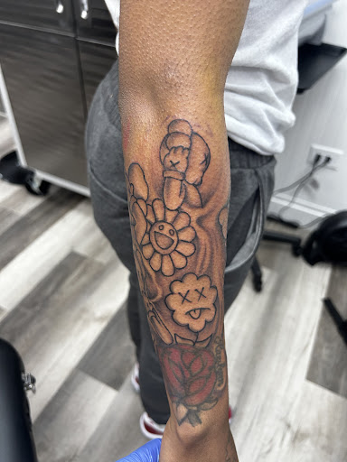 Explore jellyfish tattoo ideas, creative tattoo ideas in Libertyville, available at Art With Atattooed