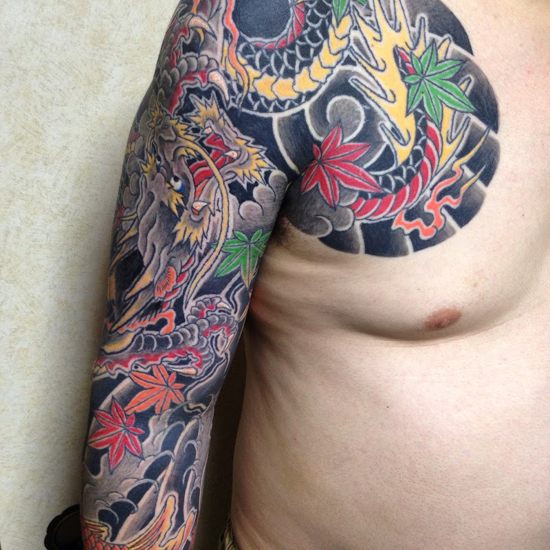 刺青師 初代 風雪 福岡県福岡市東区原田 タトゥー ショップ グルコミ