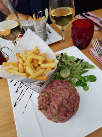 Steak tartare du Restaurant Jo le Boucher Atlantis le Centre à Saint-Herblain - n°9