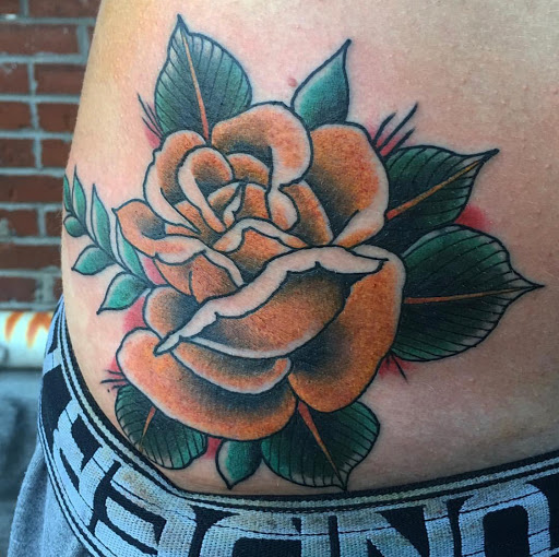 Explore straight line tattoo ideas, creative tattoo ideas in Denver, available at Think Tank Tattoo