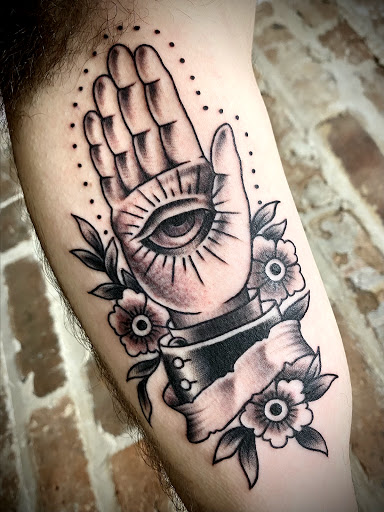 Find angel tattoo ideas for ladies for your next unique tattoo in New Orleans at TOUGH LOVE TATTOOS