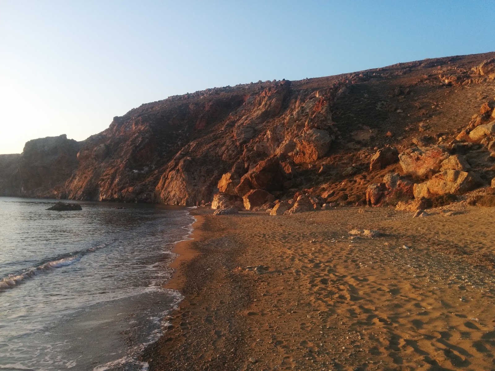 Foto de Vrachonisida Praso II com praia direta