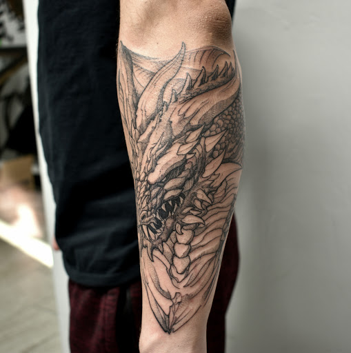 Explore f1 tattoo ideas, creative tattoo ideas in Phoenix, available at GreyWash Ink Tattoo