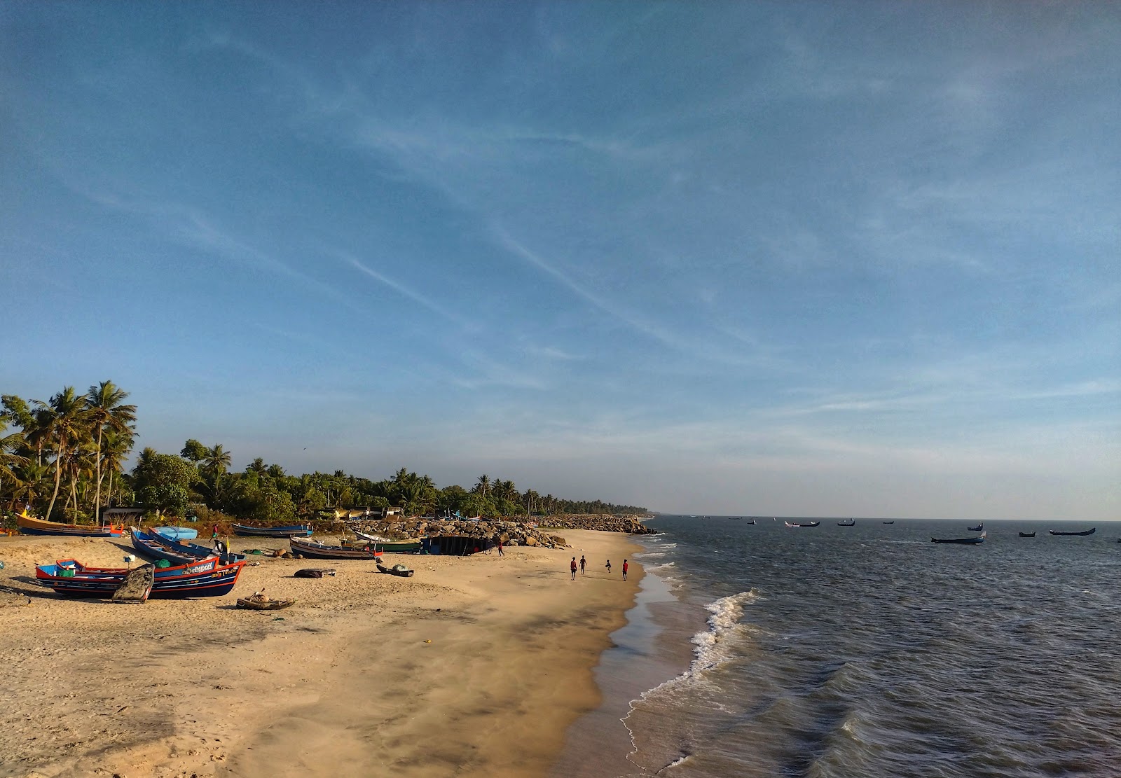 Foto van Ambalapuzha Beach met helder zand oppervlakte