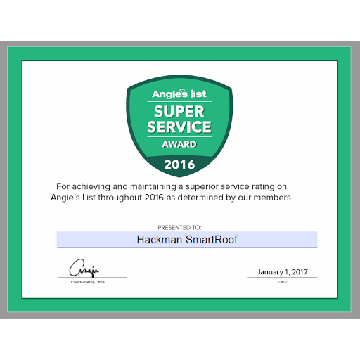 Roofing Contractor «Hackman SmartRoof», reviews and photos, 1593 S Mt Joy St #102, Elizabethtown, PA 17022, USA