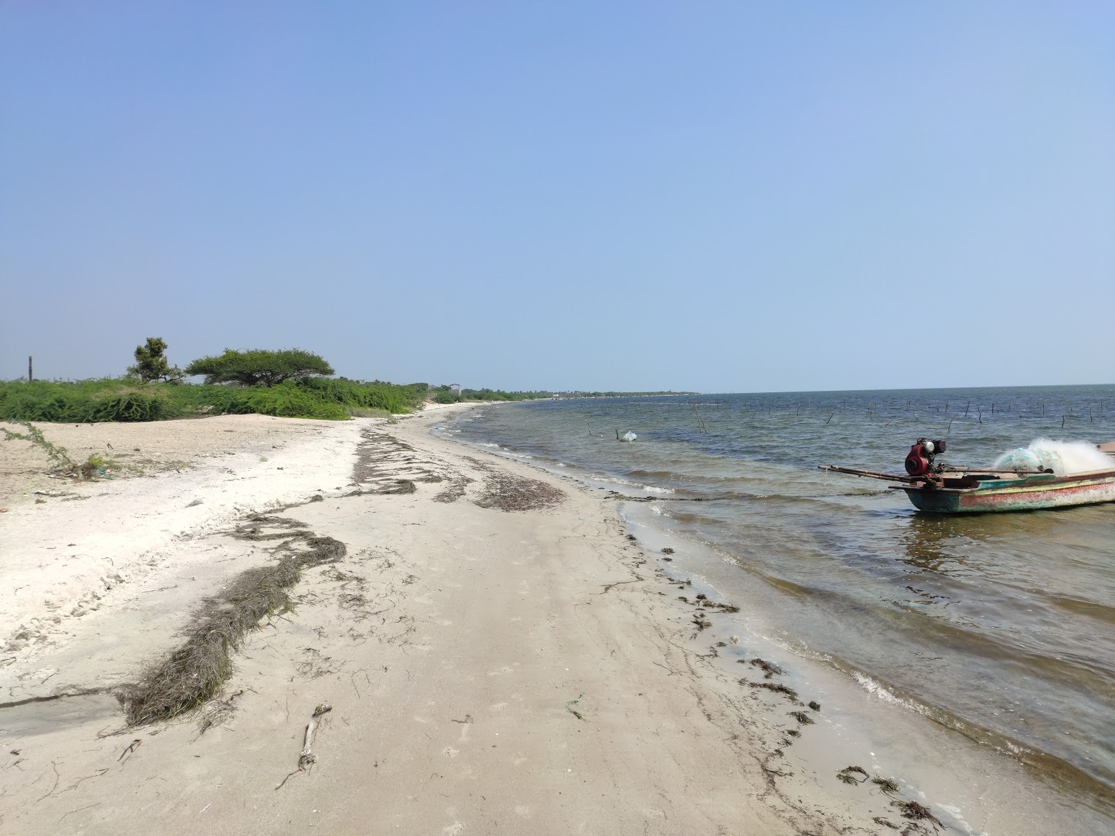 Foto von M R Pattanam Beach mit beiger sand Oberfläche
