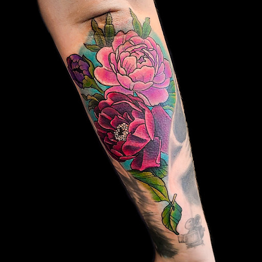 Explore tattoo ideas for initials, creative tattoo ideas in Southington, available at The Ravens Mark Tattoo Studio