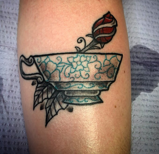 Explore family flower tattoo ideas, creative tattoo ideas in Chattanooga, available at Standard Ink Tattoo Co