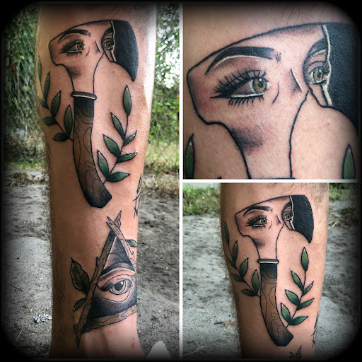 Explore moving tattoo ideas, creative tattoo ideas in Palatka, available at Black Sphynx Studio