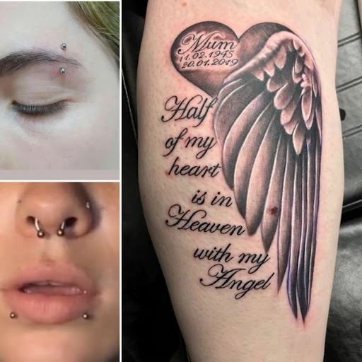 Explore irezumi tattoo ideas, creative tattoo ideas in Elko, available at Custom Tattoos and Body Piercing Studio