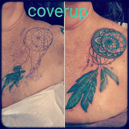 Explore ancient roman tattoo ideas, creative tattoo ideas in Amarillo, available at Music Box Body Art Studio