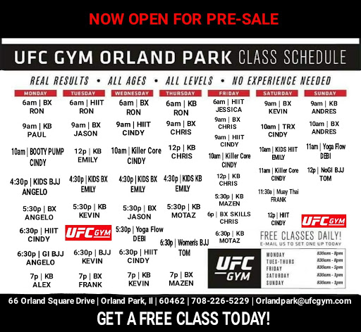 Boxing Gym «UFC Gym», reviews and photos, 9050 W 159th St, Orland Park, IL 60467, USA