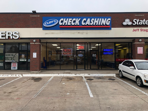 Cliff's Check Cashing 19 in Dallas, Texas